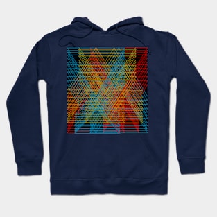 Optical Illusion Abstract Geometric Texture Hoodie